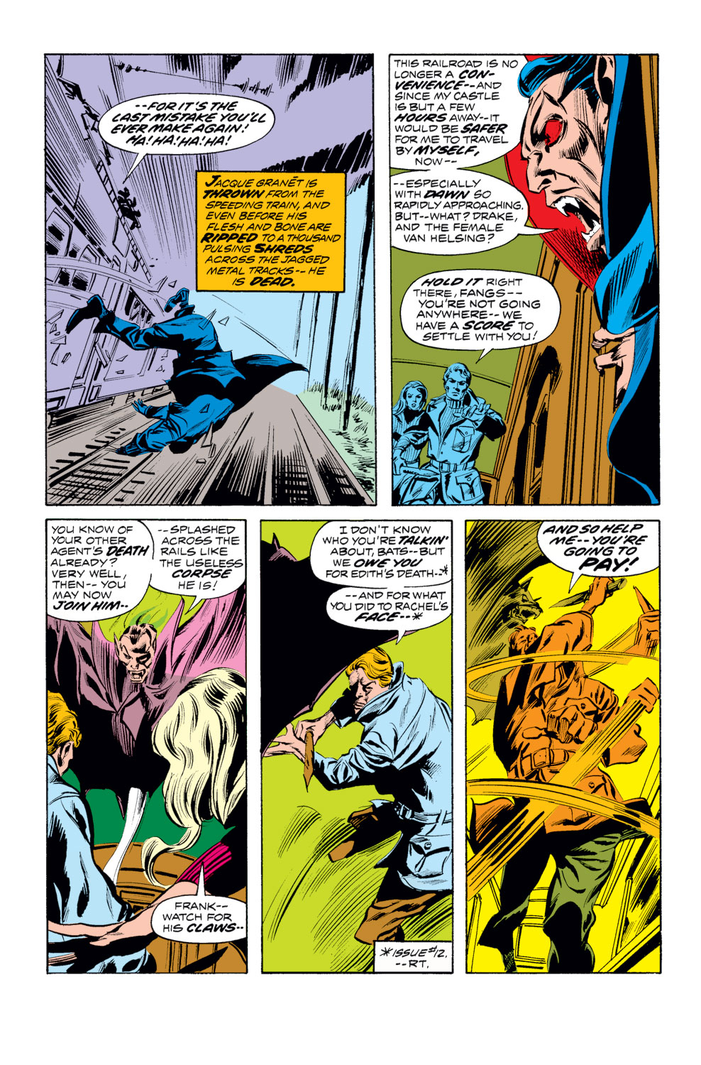 Read online Tomb of Dracula (1972) comic -  Issue #17 - 16