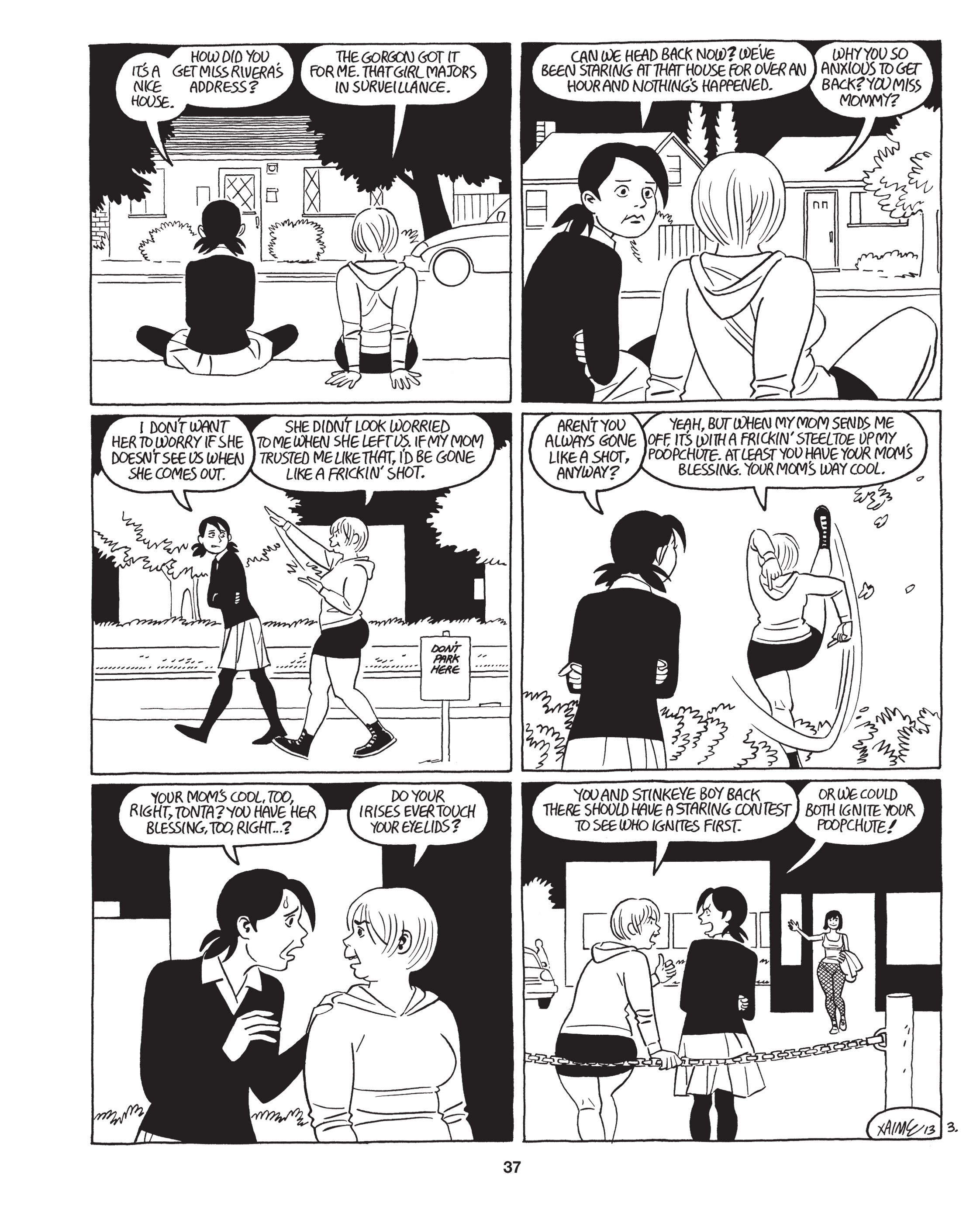 Read online Love and Rockets: New Stories comic -  Issue #6 - 39