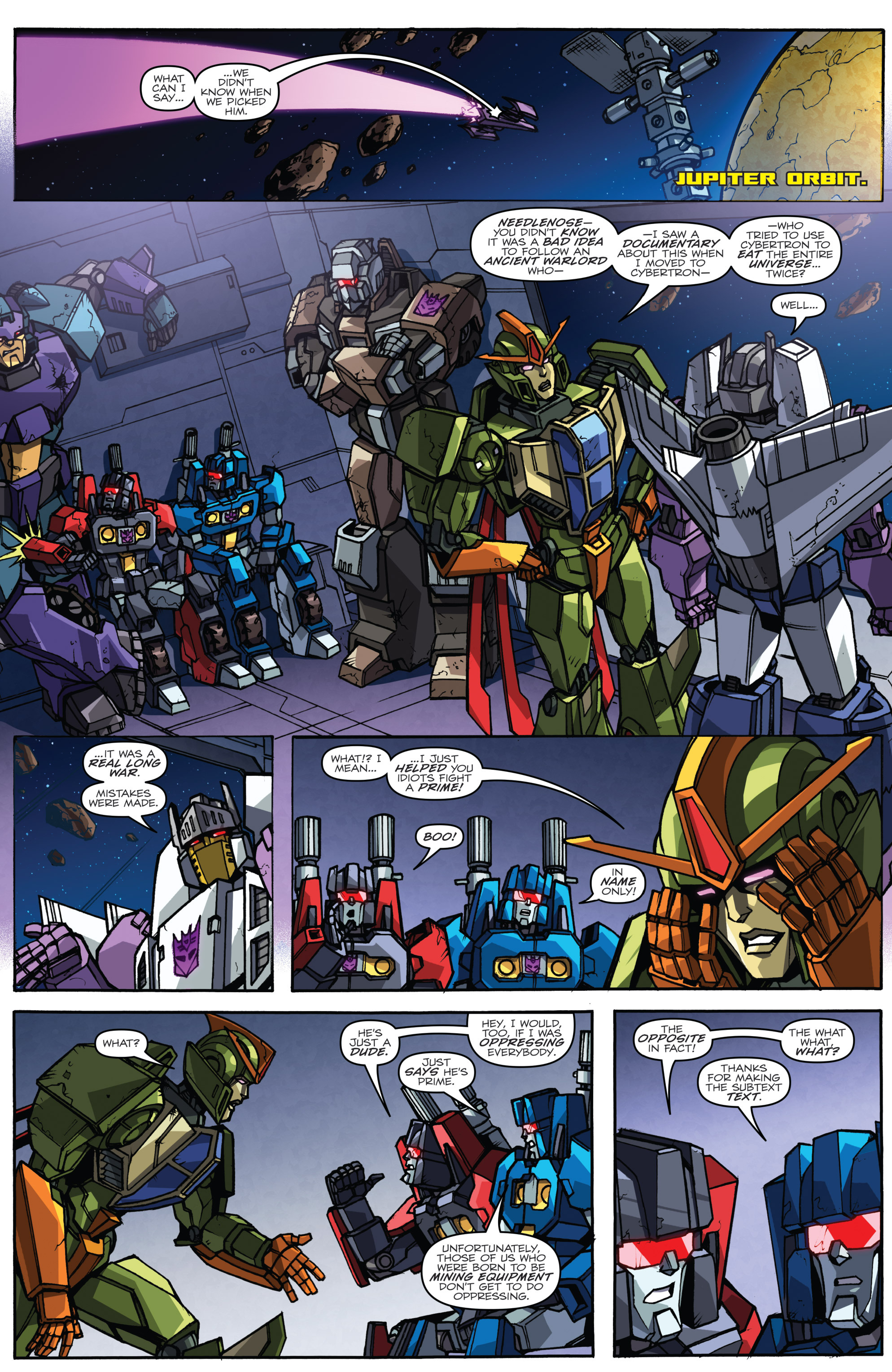 Read online The Transformers (2014) comic -  Issue #50 - 35