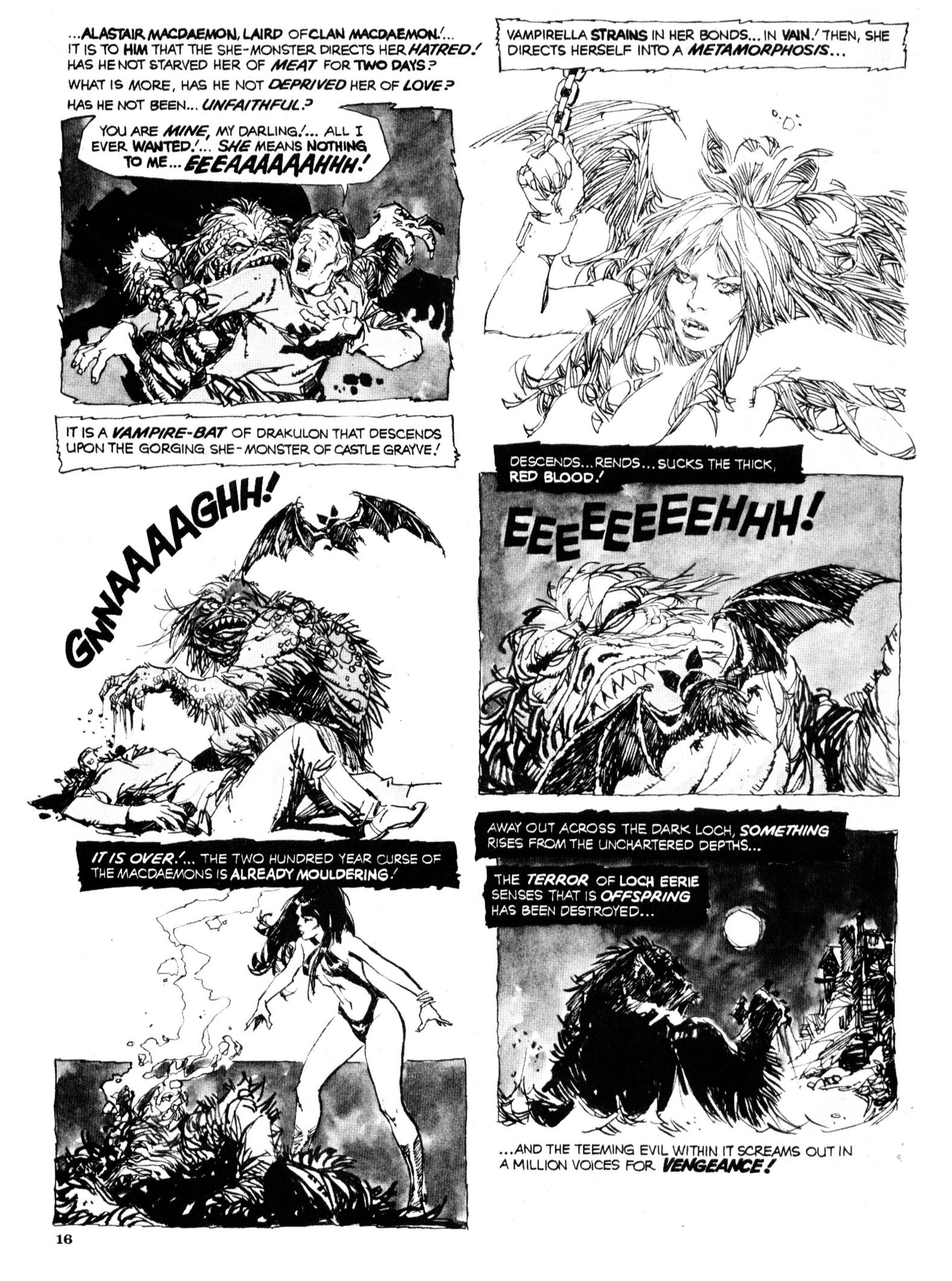 Read online Vampirella (1969) comic -  Issue #111 - 16