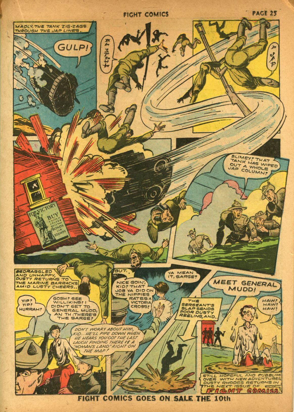 Read online Fight Comics comic -  Issue #21 - 27