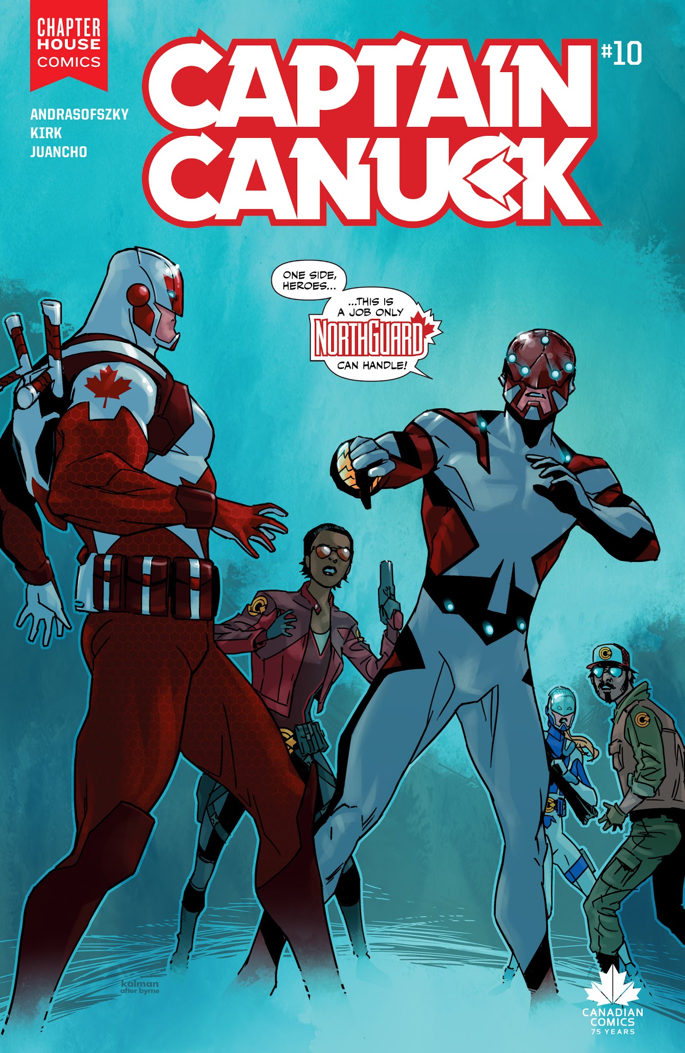 Read online Captain Canuck (2015) comic -  Issue #10 - 1