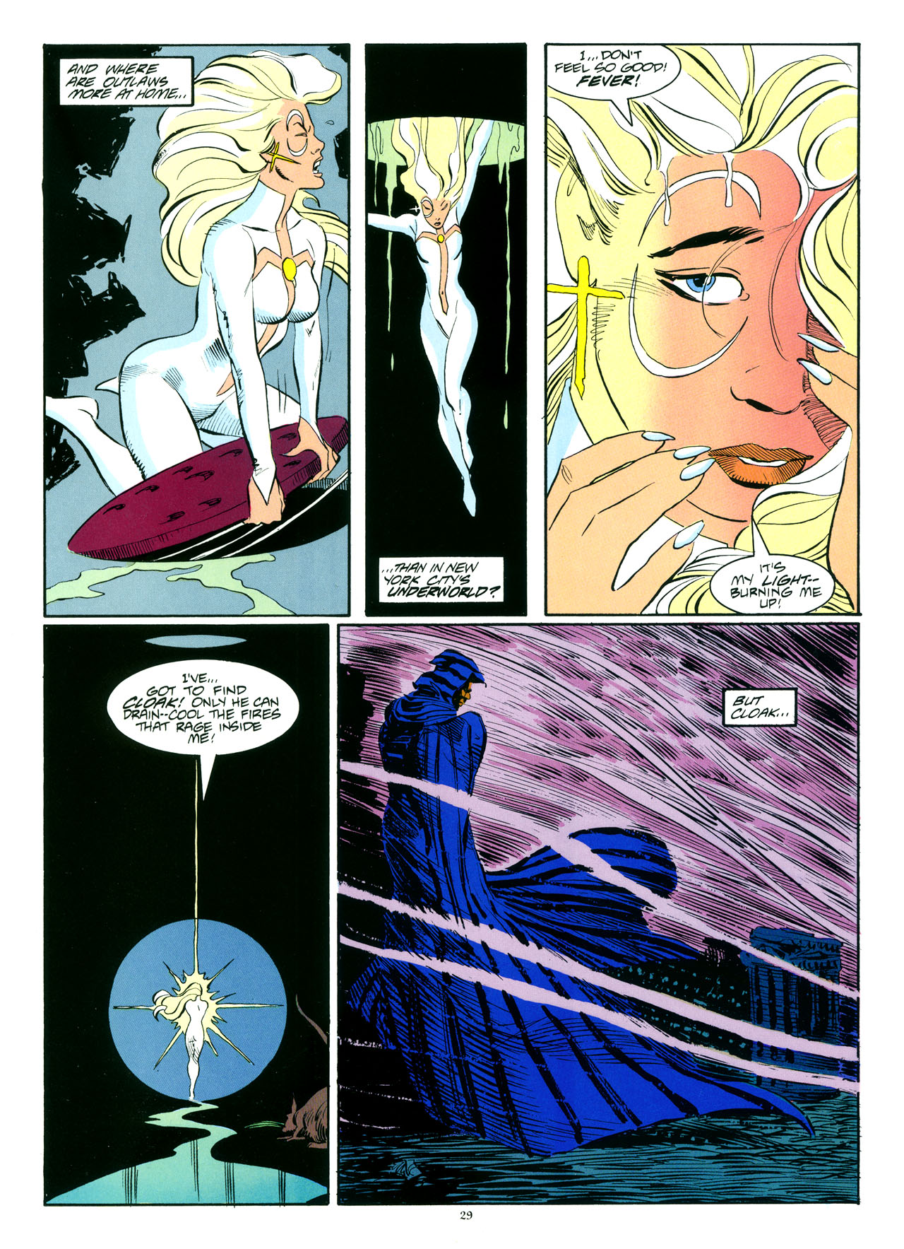 Read online Marvel Graphic Novel comic -  Issue #35 - Cloak & Dagger - Predator and Prey - 33
