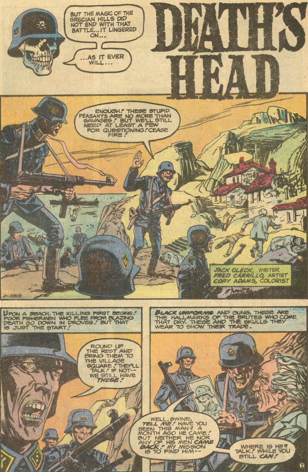 Read online Weird War Tales (1971) comic -  Issue #65 - 21