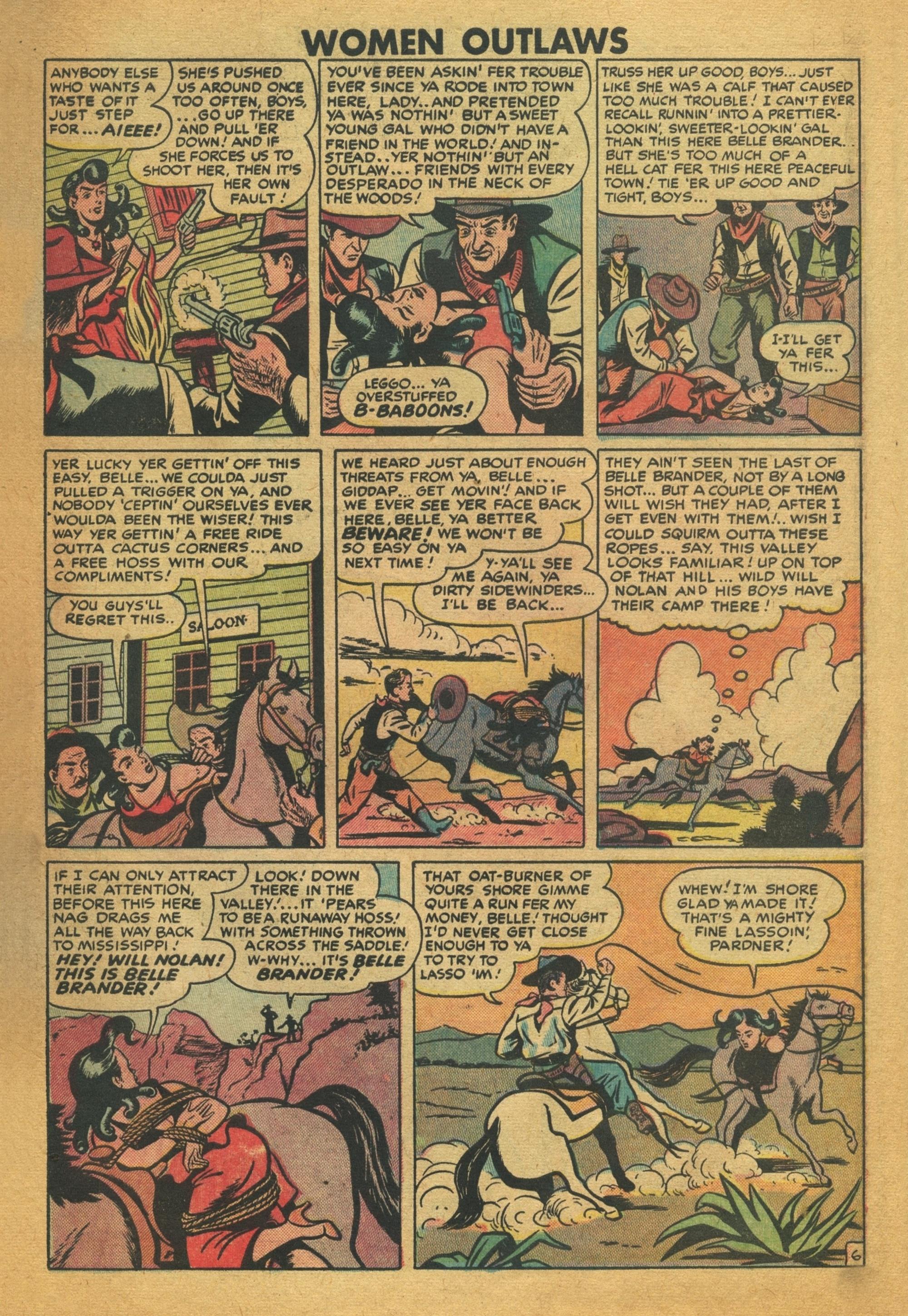 Read online Women Outlaws comic -  Issue #6 - 27