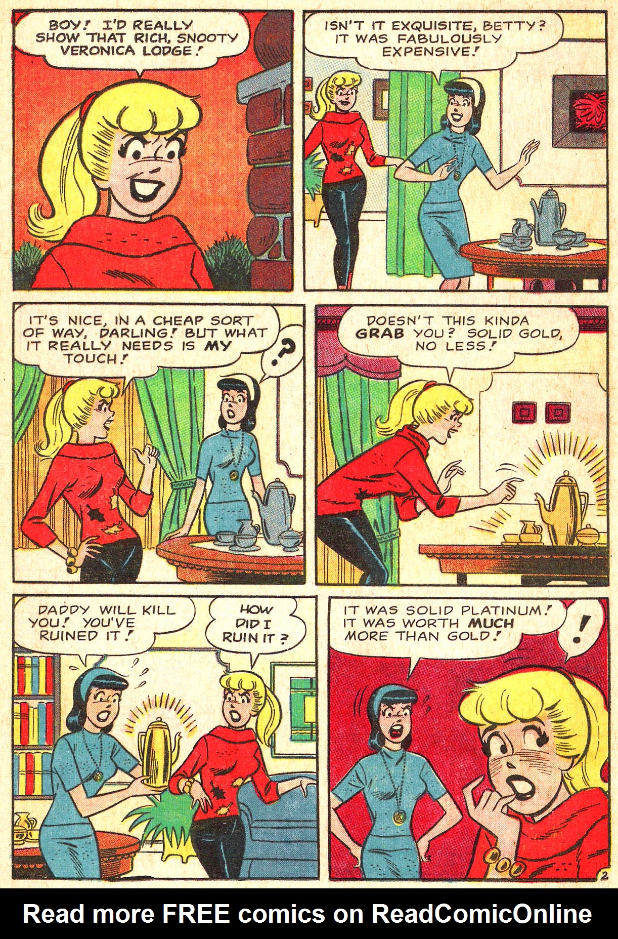 Read online Archie's Girls Betty and Veronica comic -  Issue #112 - 4