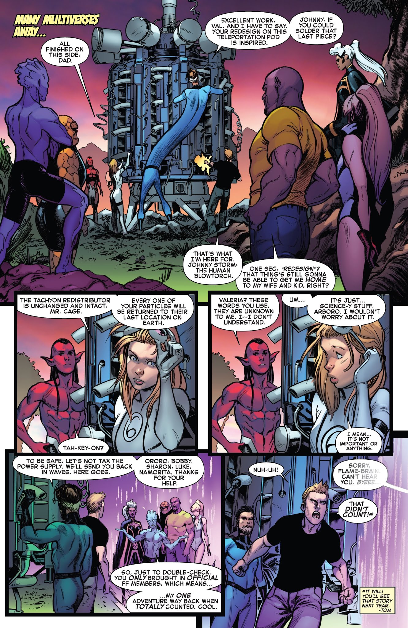 Read online Fantastic Four (2018) comic -  Issue #4 - 5