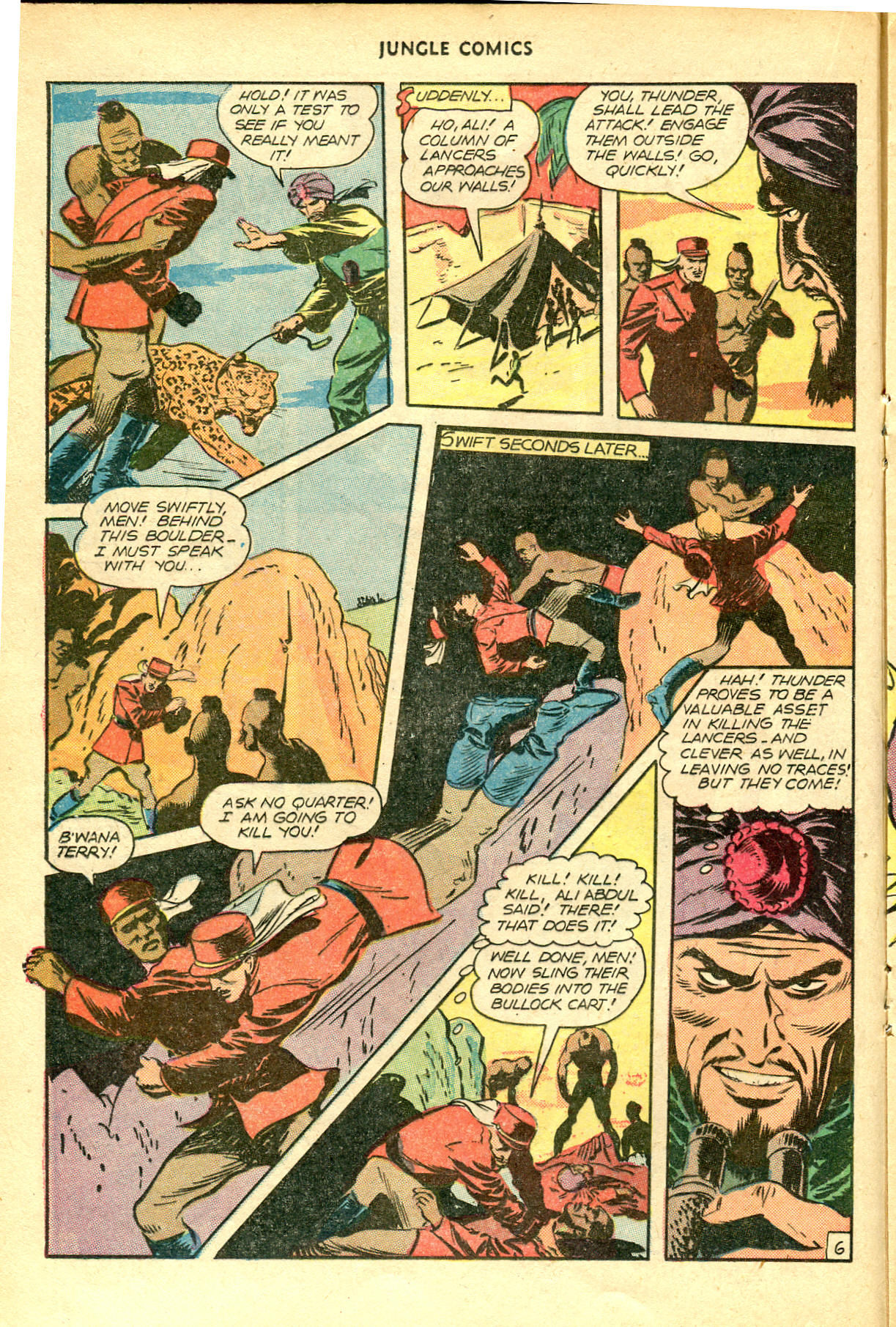 Read online Jungle Comics comic -  Issue #83 - 25