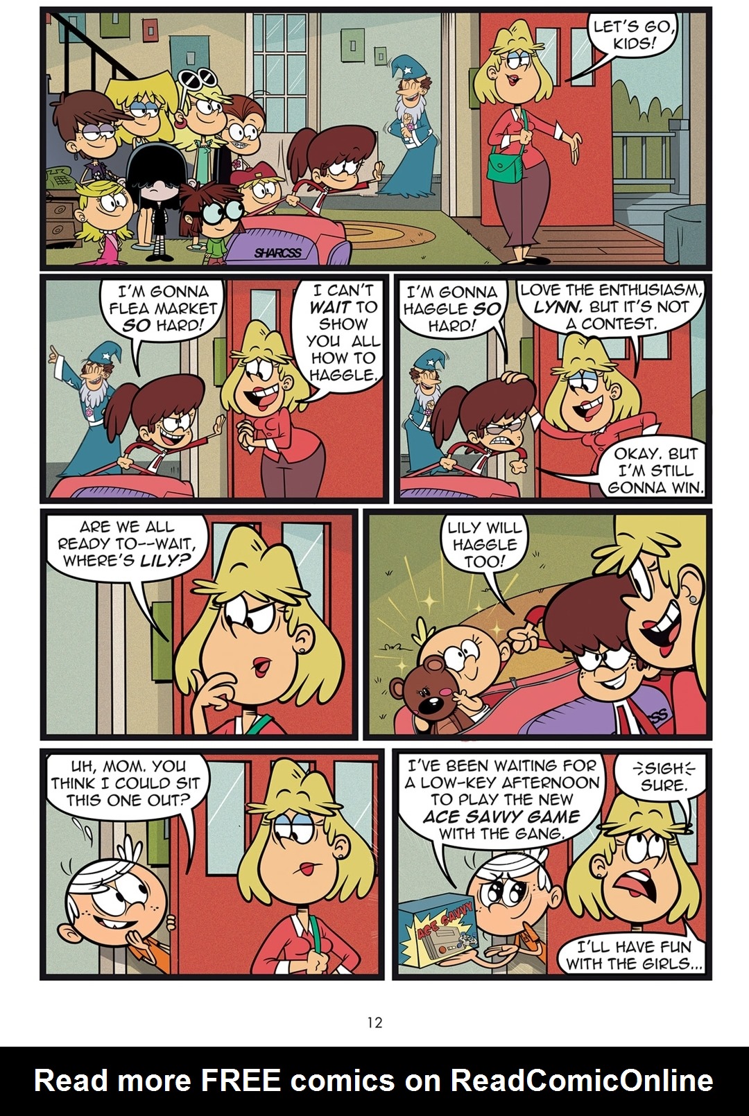 Read online The Loud House comic -  Issue #9 - 12