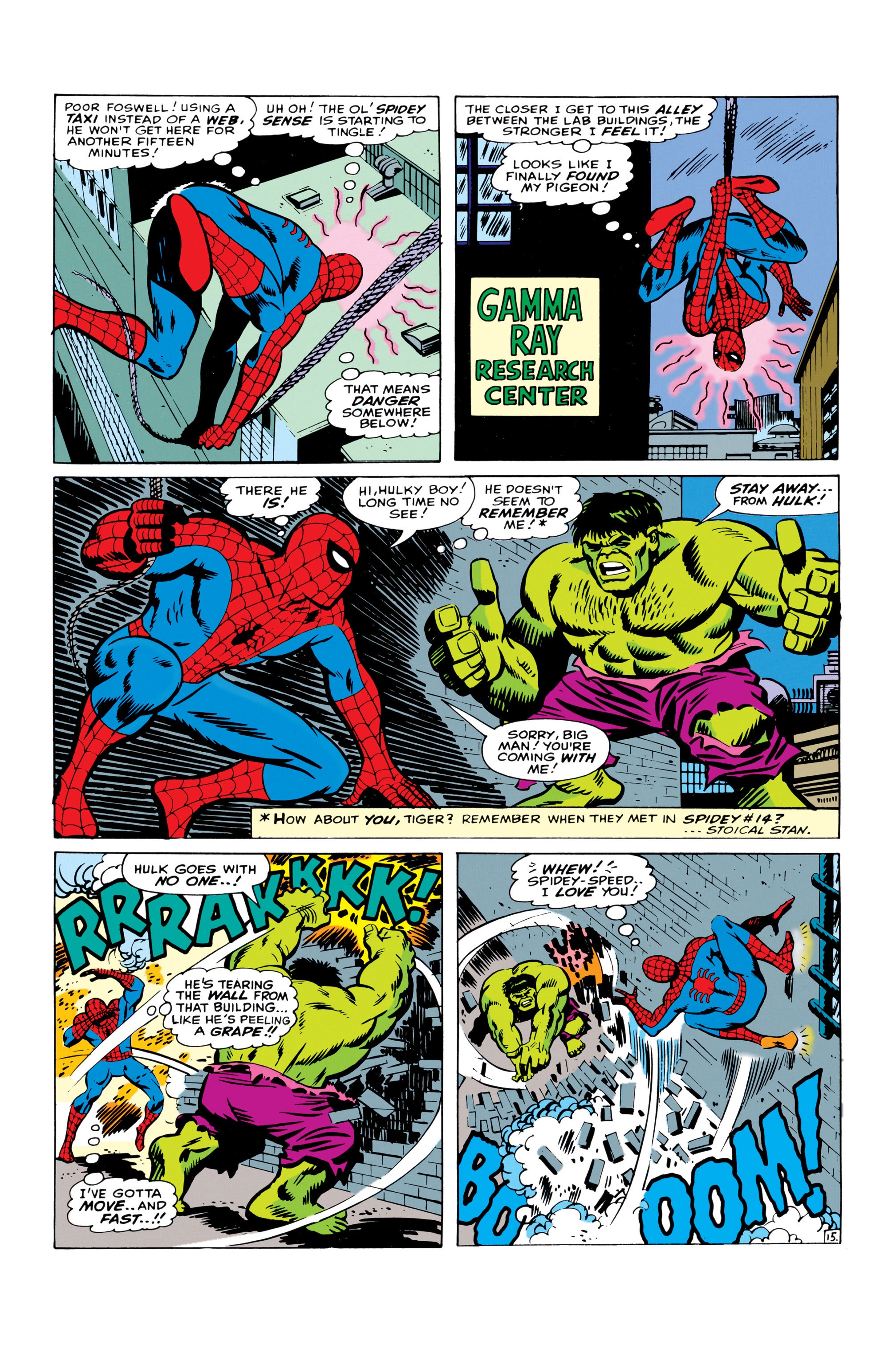 Read online The Amazing Spider-Man (1963) comic -  Issue # _Annual 3 - 16