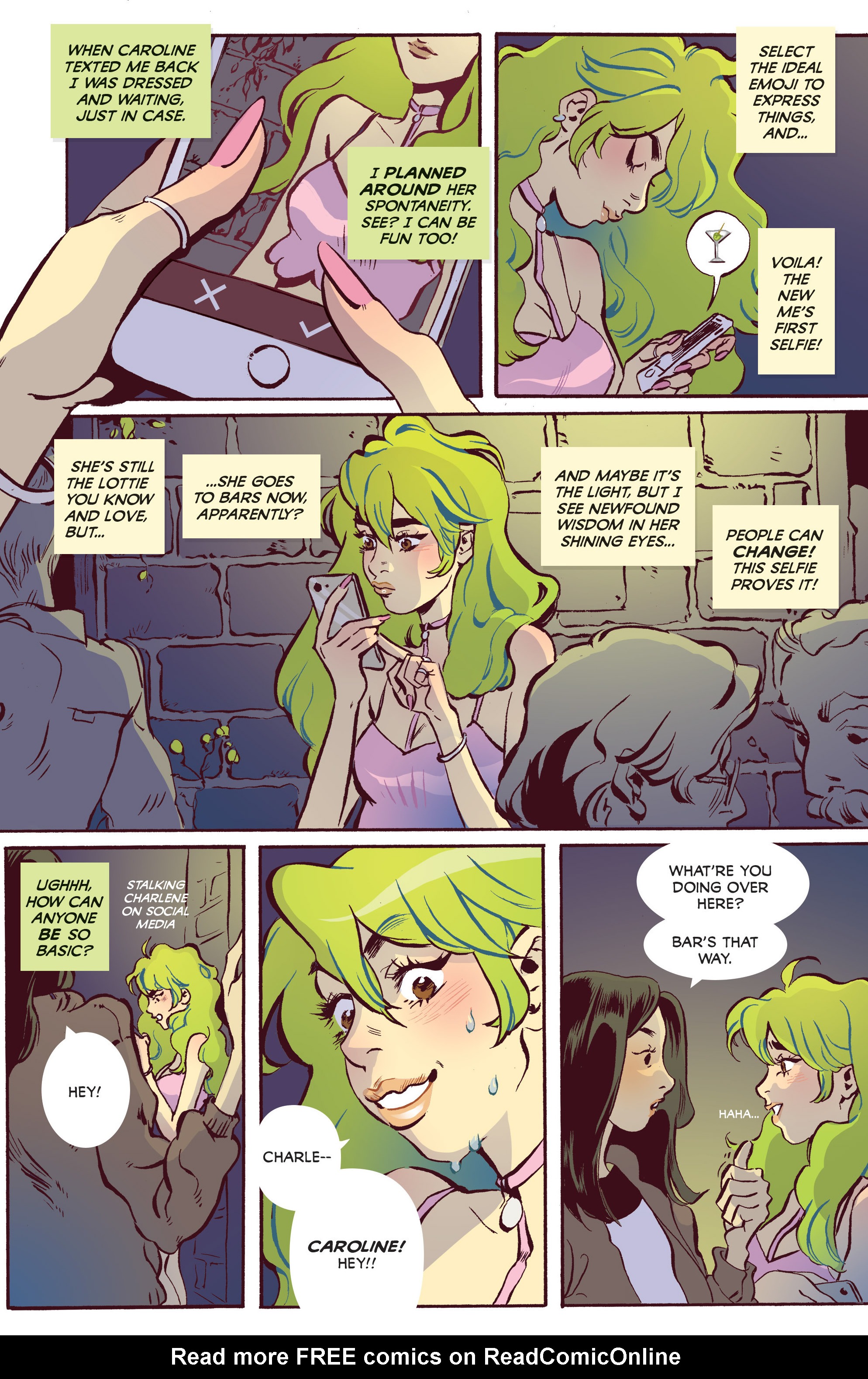 Read online Snotgirl comic -  Issue #1 - 17