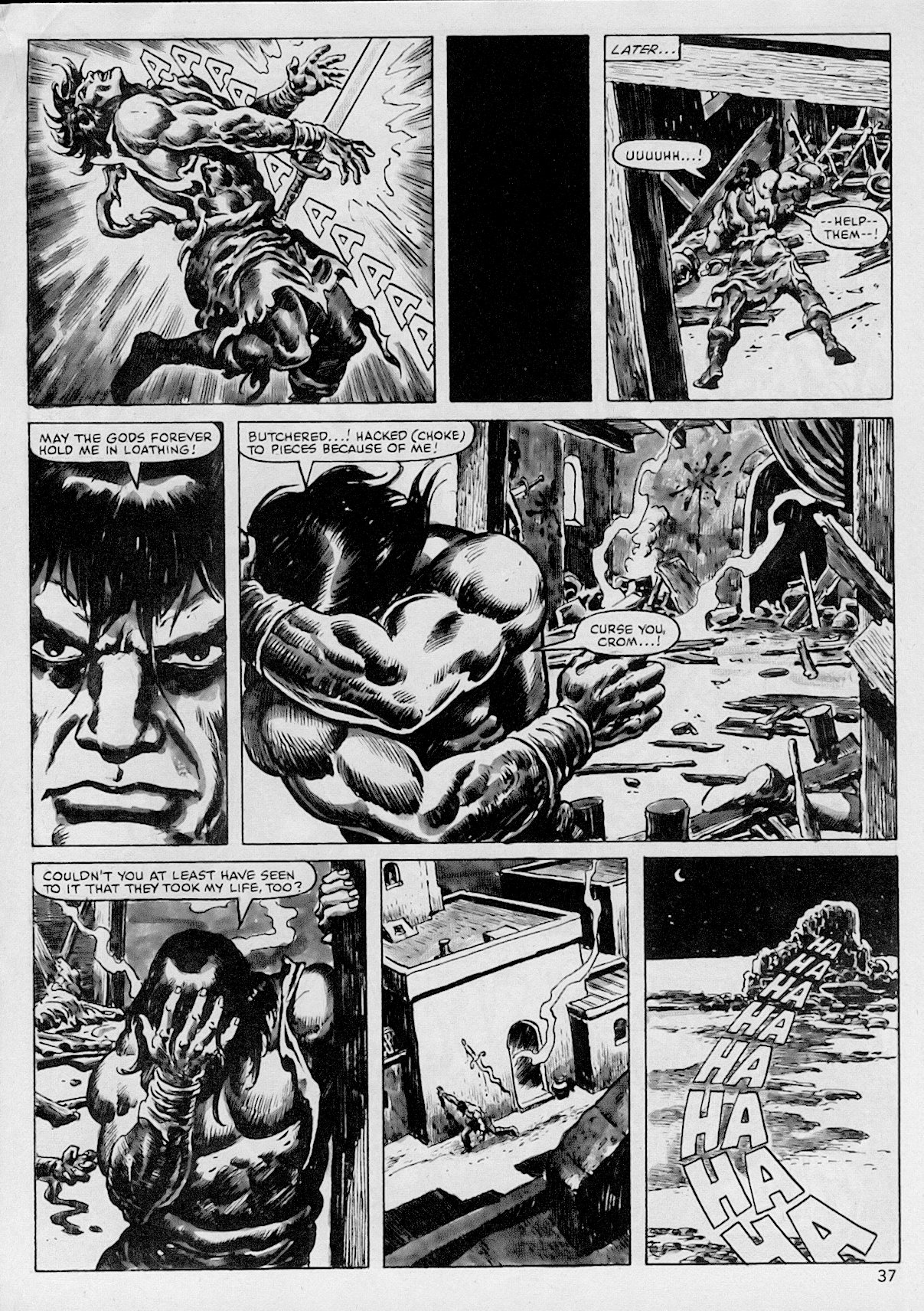 Read online The Savage Sword Of Conan comic -  Issue #102 - 37