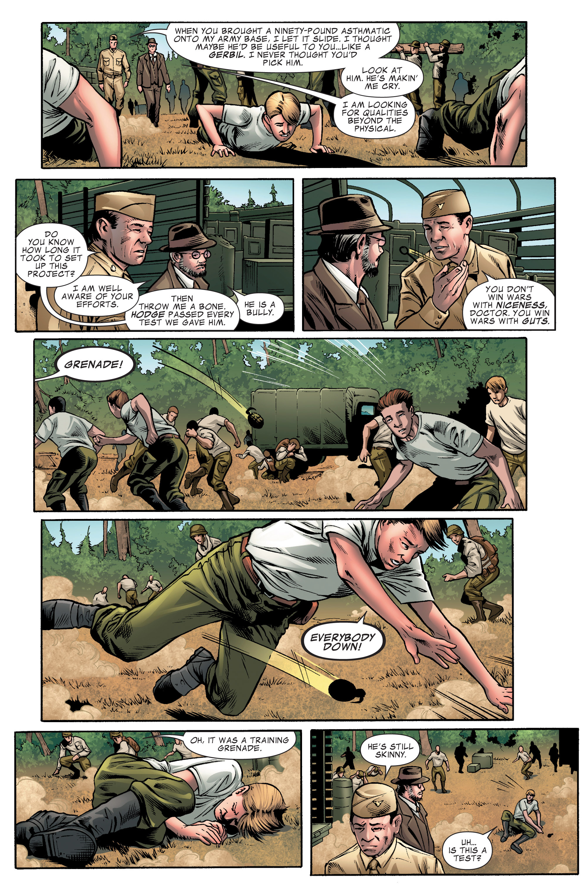 Read online Captain America: The First Avenger Adaptation comic -  Issue #1 - 4