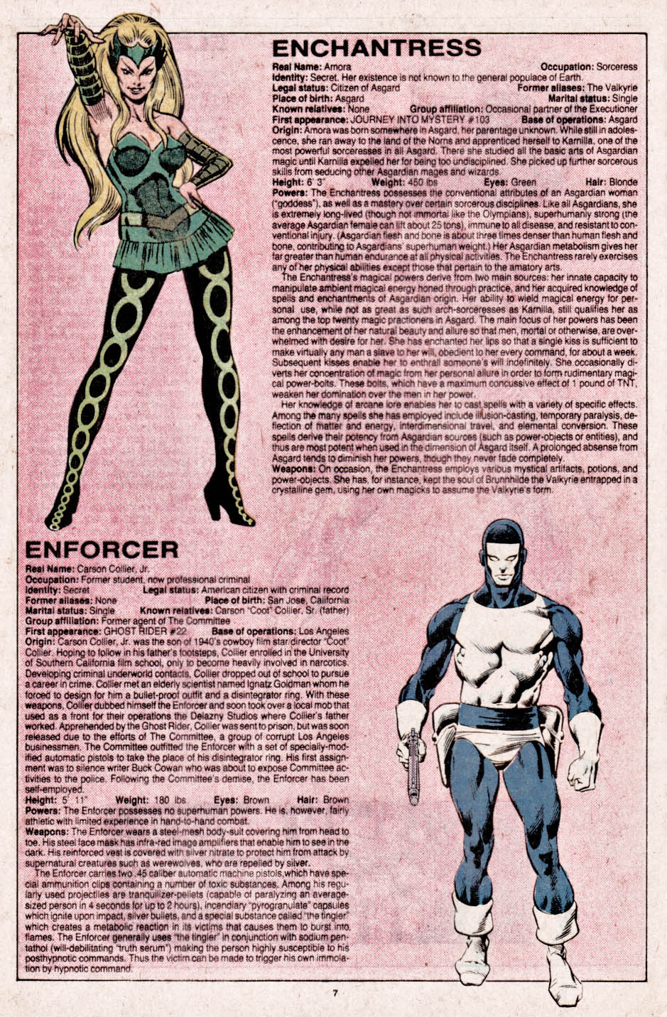 The Official Handbook of the Marvel Universe issue 4 - Page 8
