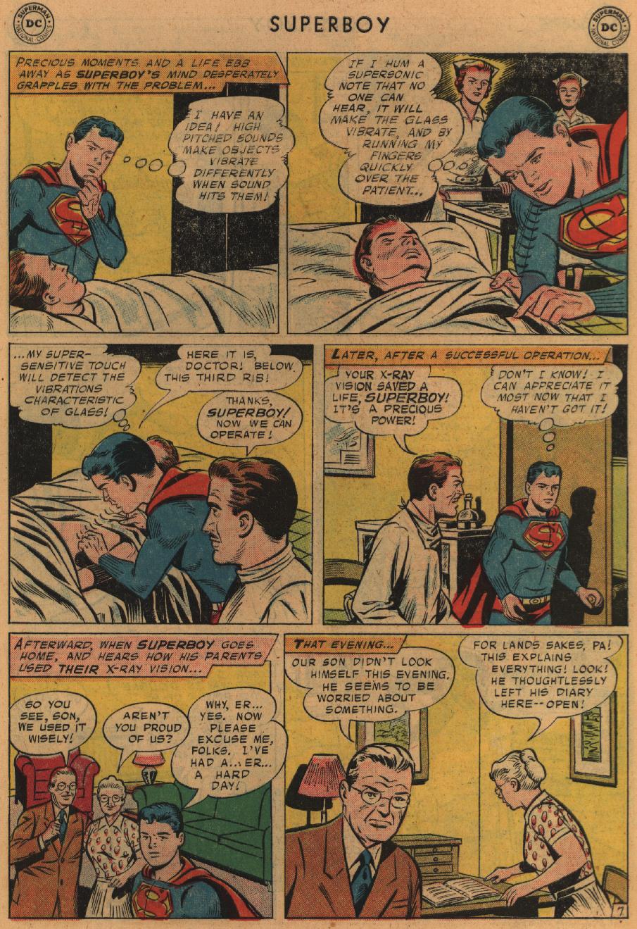 Read online Superboy (1949) comic -  Issue #66 - 8