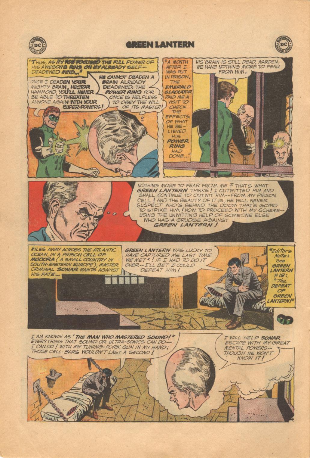 Read online Green Lantern (1960) comic -  Issue #25 - 6