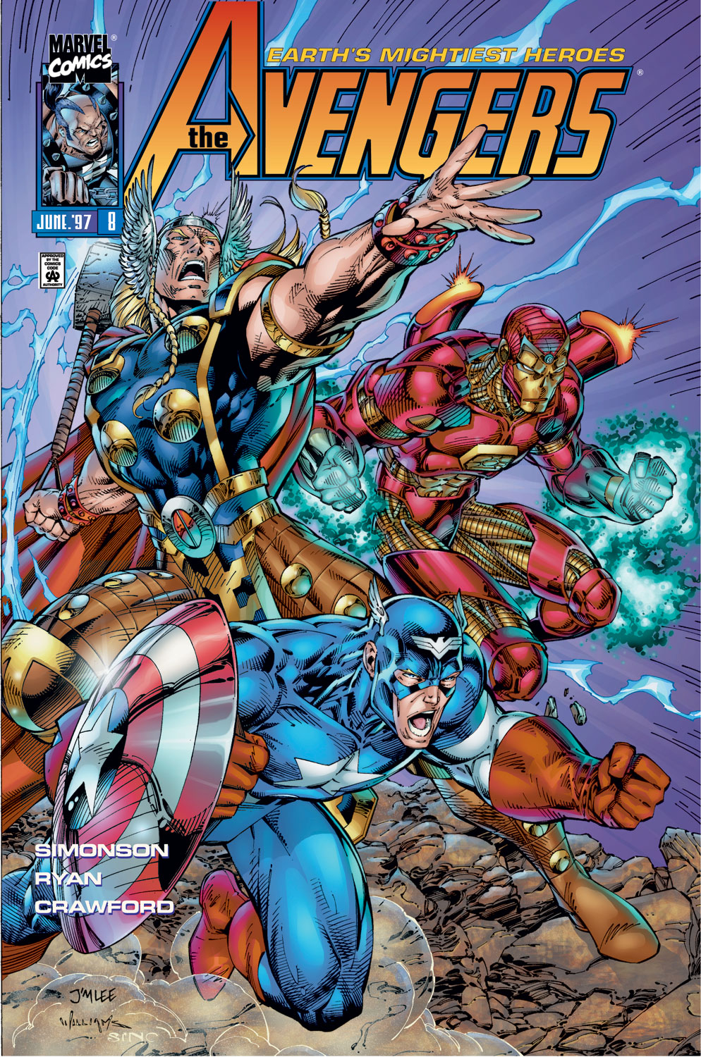 Read online Avengers (1996) comic -  Issue #8 - 1