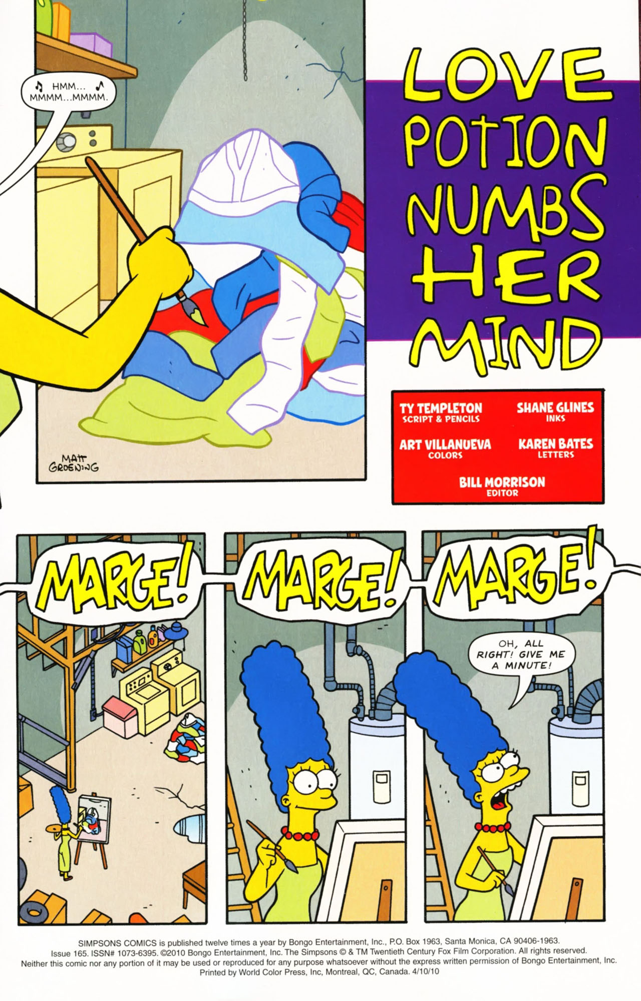 Read online Simpsons Comics comic -  Issue #165 - 2