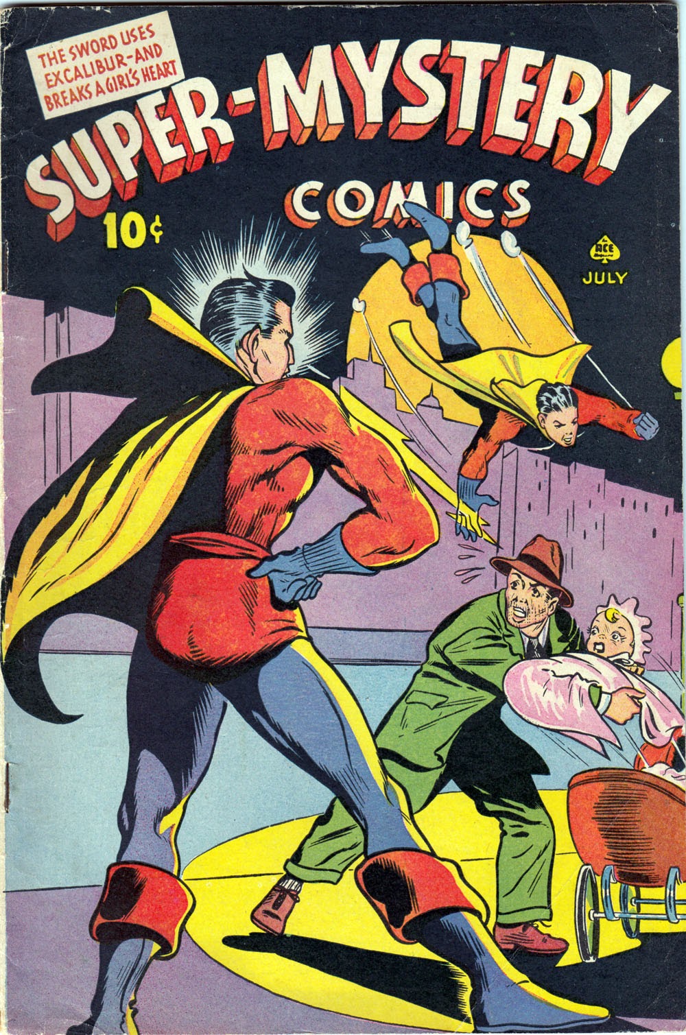 Read online Super-Mystery Comics comic -  Issue #25 - 1