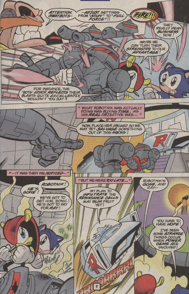 Read online Knuckles the Echidna comic -  Issue #28 - 29