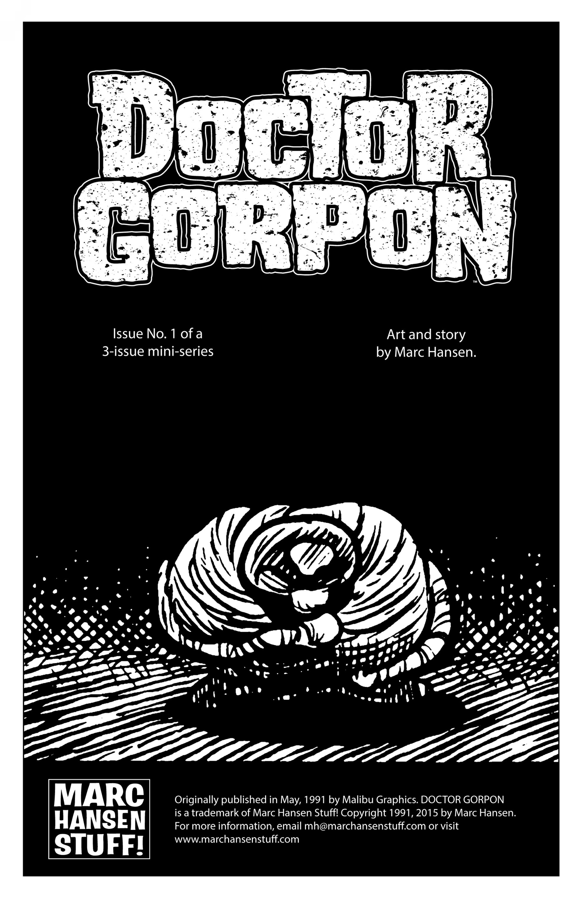 Read online Doctor Gorpon comic -  Issue #1 - 2