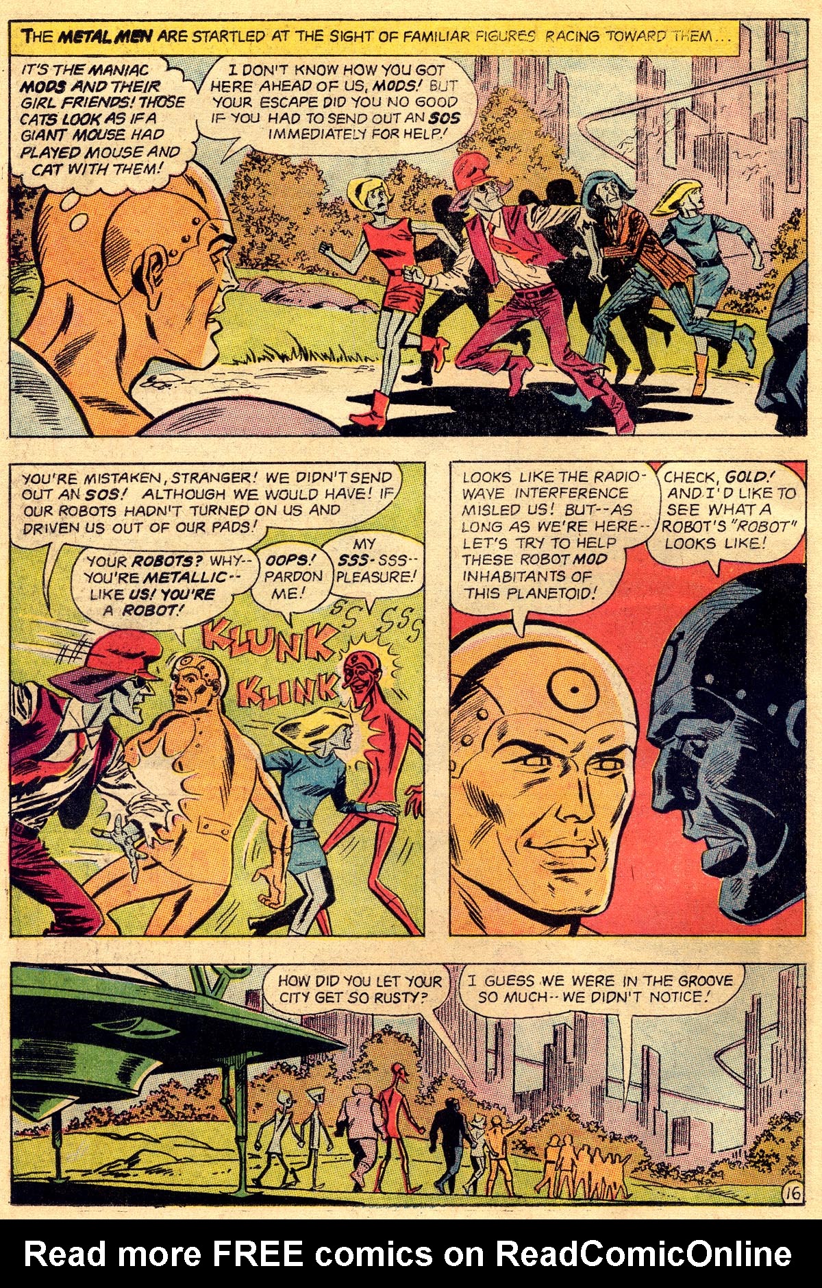 Read online Metal Men (1963) comic -  Issue #26 - 22