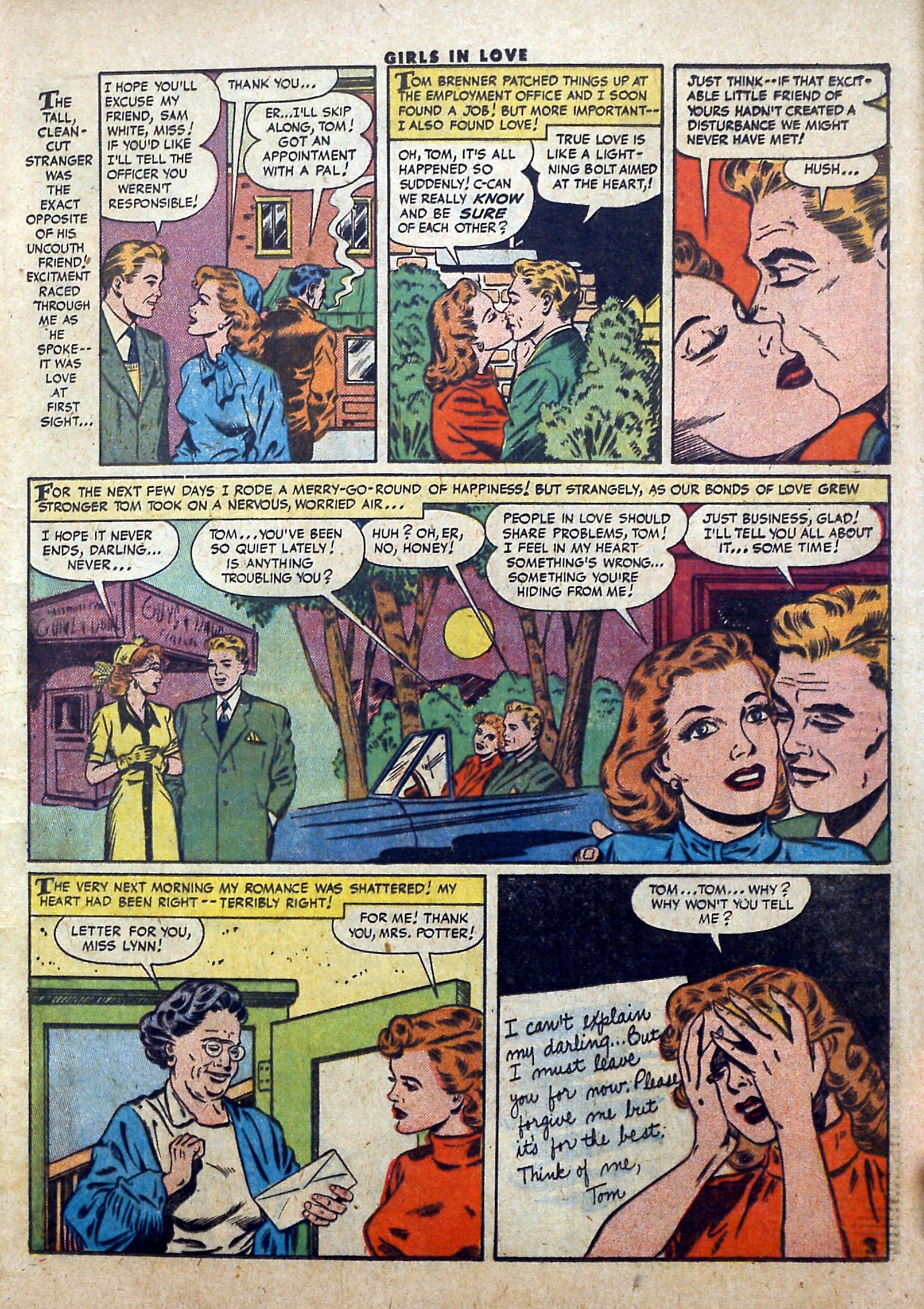 Read online Girls in Love (1955) comic -  Issue #54 - 5