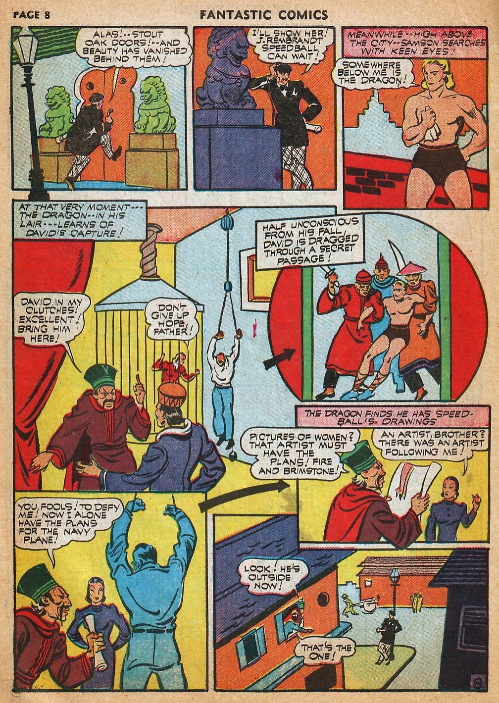 Read online Fantastic Comics comic -  Issue #22 - 10