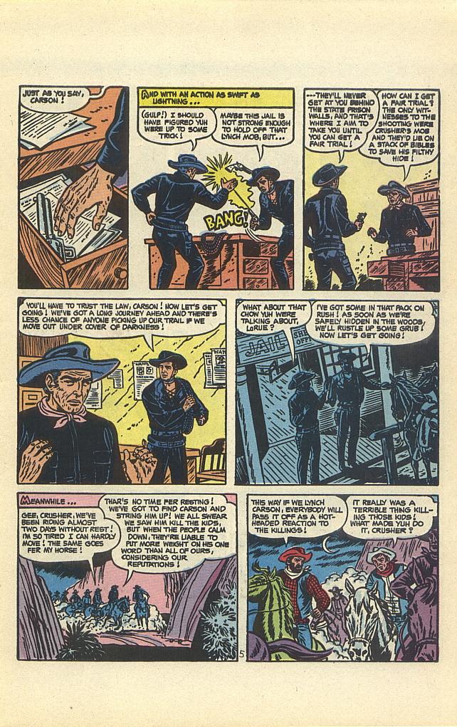 Read online Great American Western comic -  Issue #4 - 7