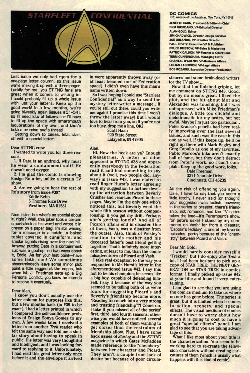 Star Trek: The Next Generation (1989) Issue #46 #55 - English 25