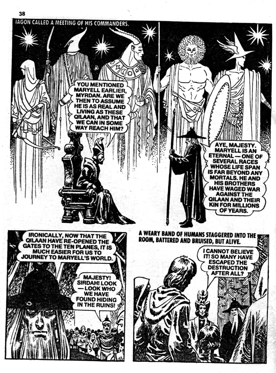 Read online Starblazer comic -  Issue #224 - 38
