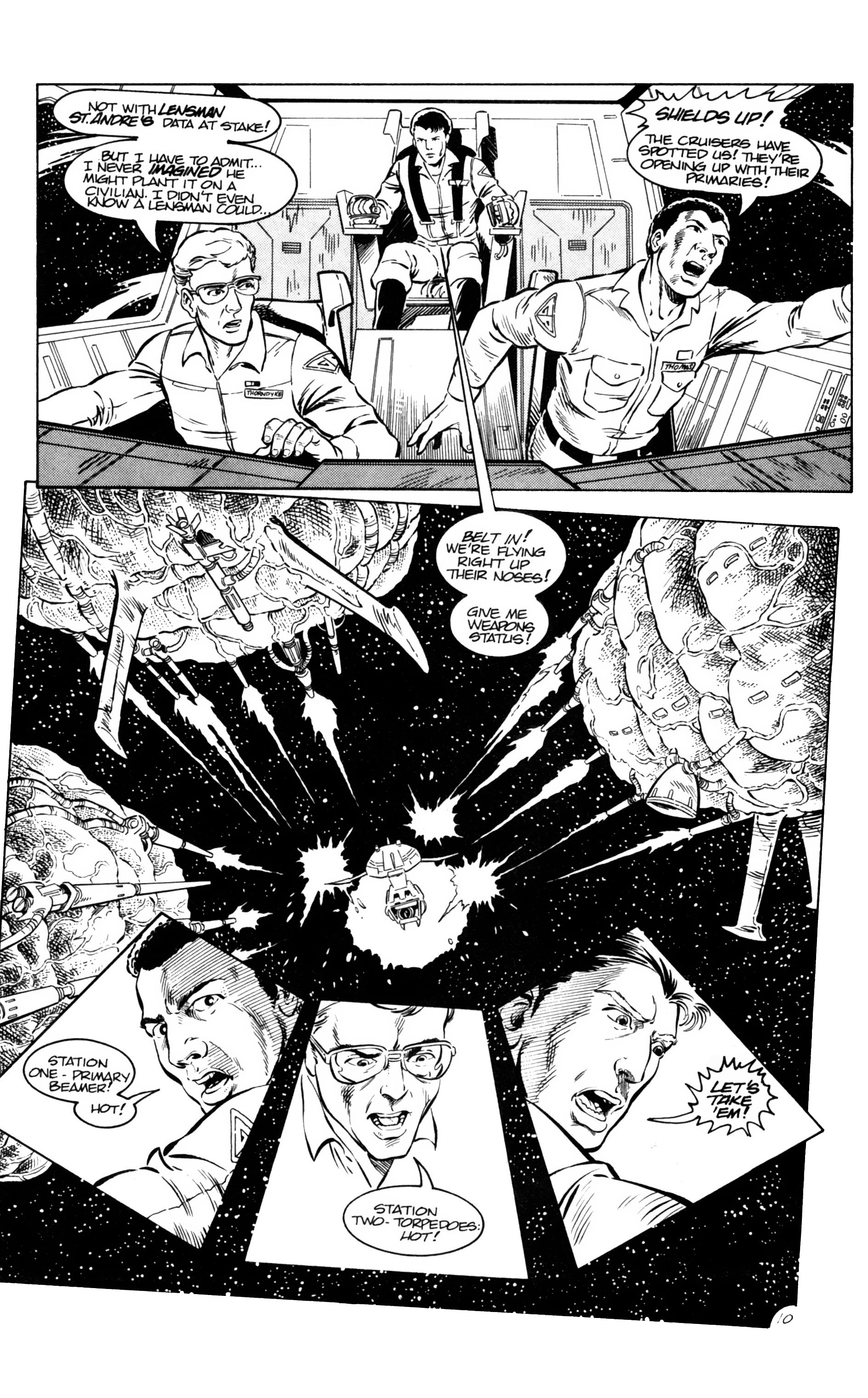 Read online Lensman: Galactic Patrol comic -  Issue #1 - 14