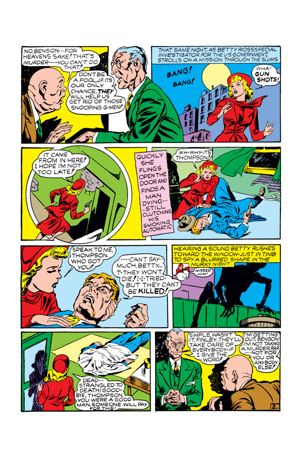 Read online Captain America Comics comic -  Issue #2 - 4