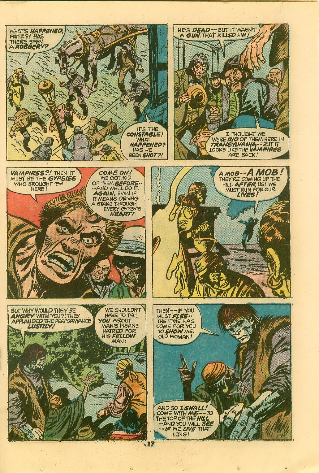Read online Frankenstein (1973) comic -  Issue #7 - 12