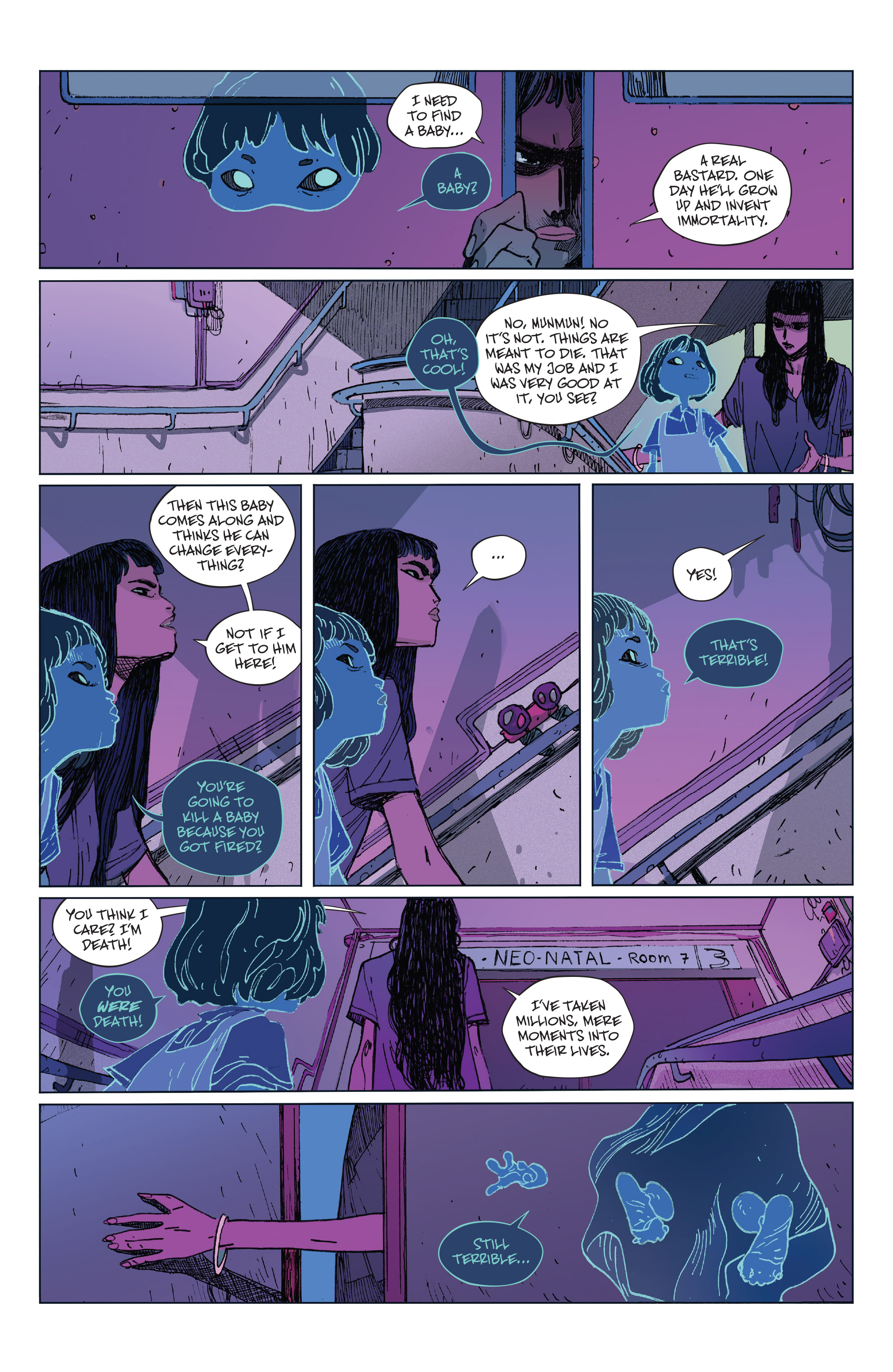 Read online The Many Deaths of Laila Starr comic -  Issue #1 - 16