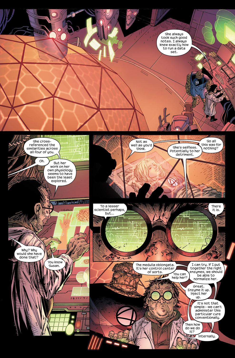 Read online Ultimate Fantastic Four (2004) comic -  Issue #58 - 23