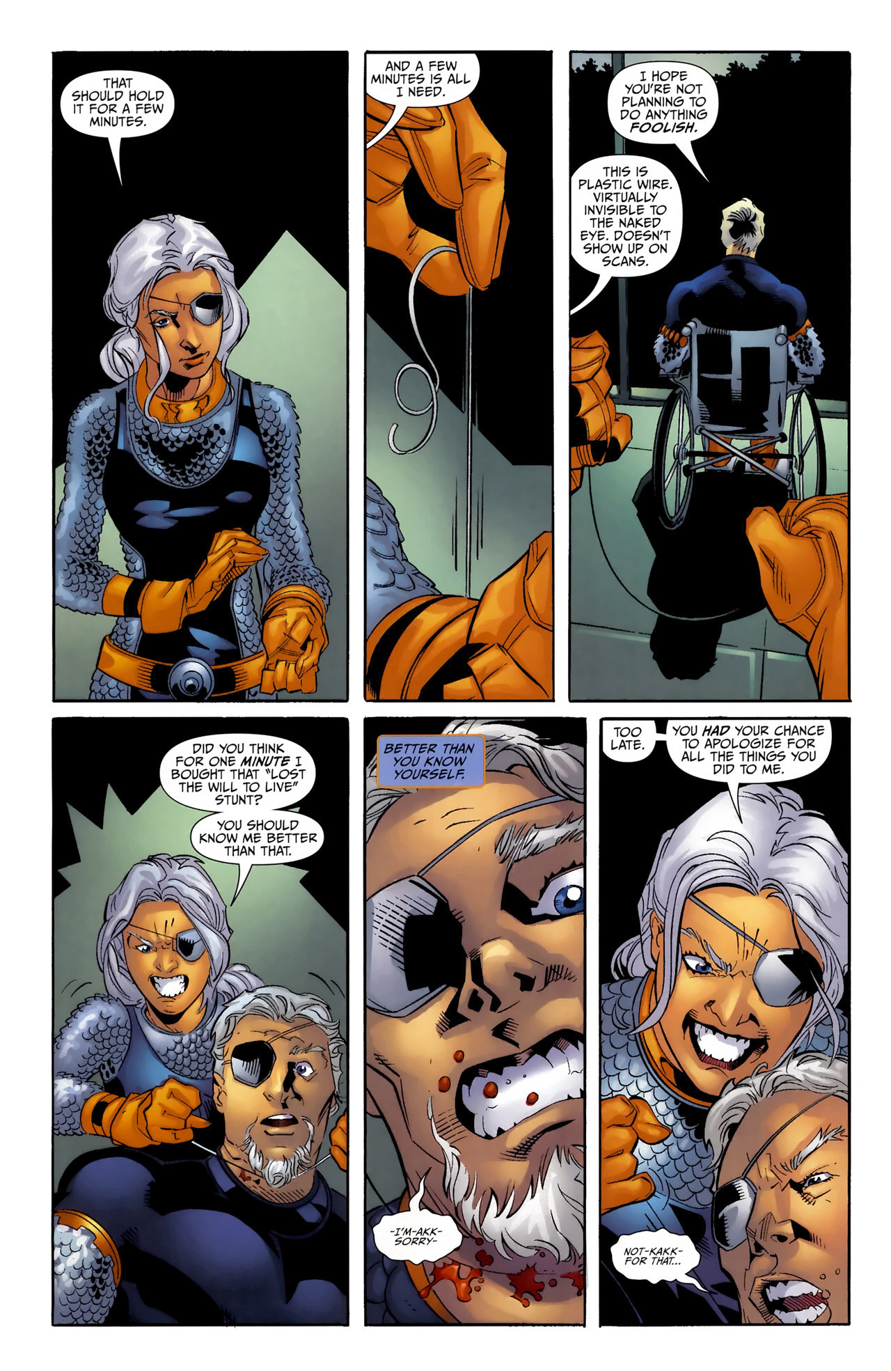 Read online Faces of Evil: Deathstroke comic -  Issue # Full - 9