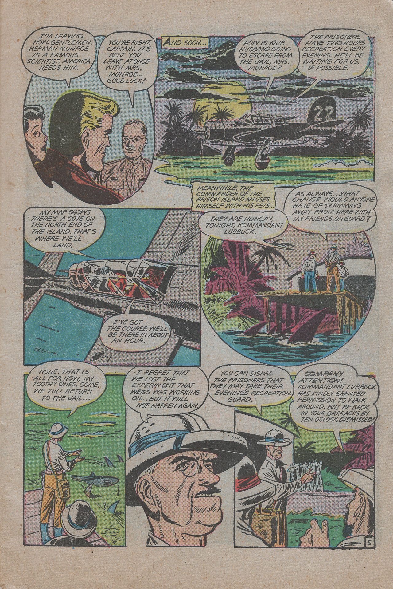 Read online Wings Comics comic -  Issue #109 - 7