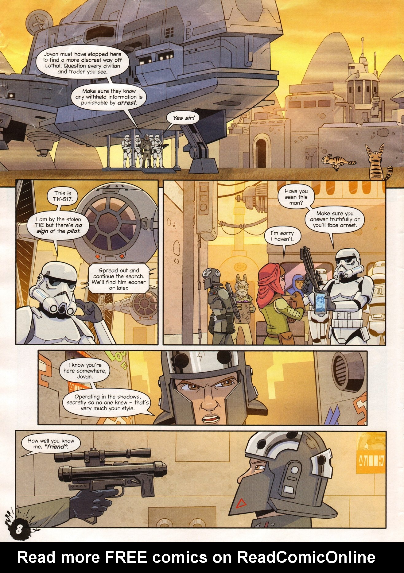 Read online Star Wars Rebels Magazine comic -  Issue #4 - 8