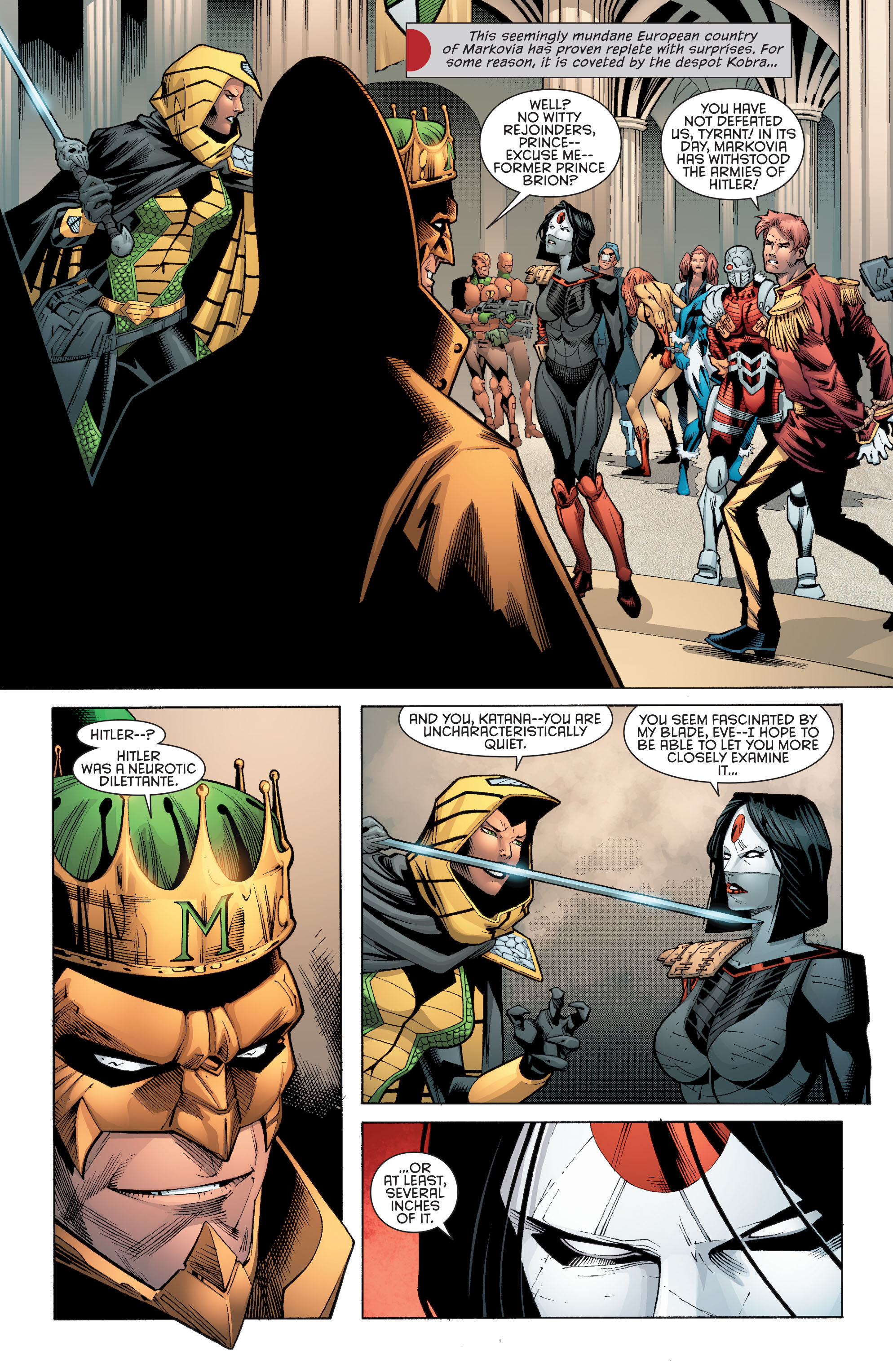 Read online Suicide Squad Most Wanted: Deadshot & Katana comic -  Issue #4 - 4