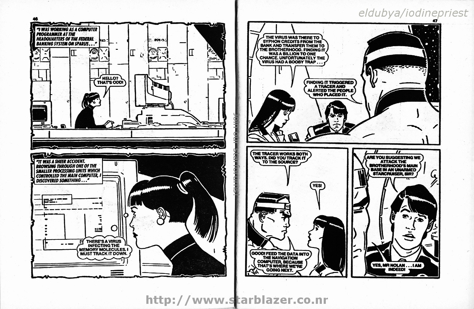 Read online Starblazer comic -  Issue #265 - 25