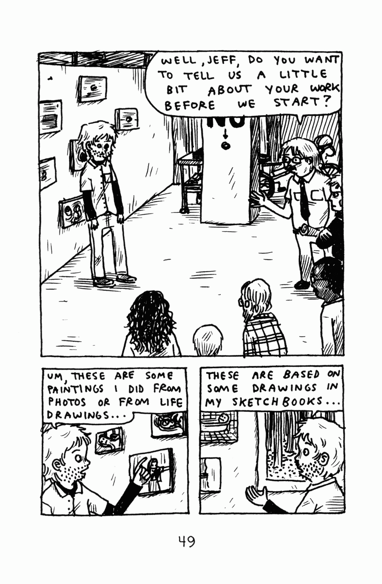 Read online Funny Misshapen Body: A Memoir comic -  Issue # TPB (Part 1) - 55