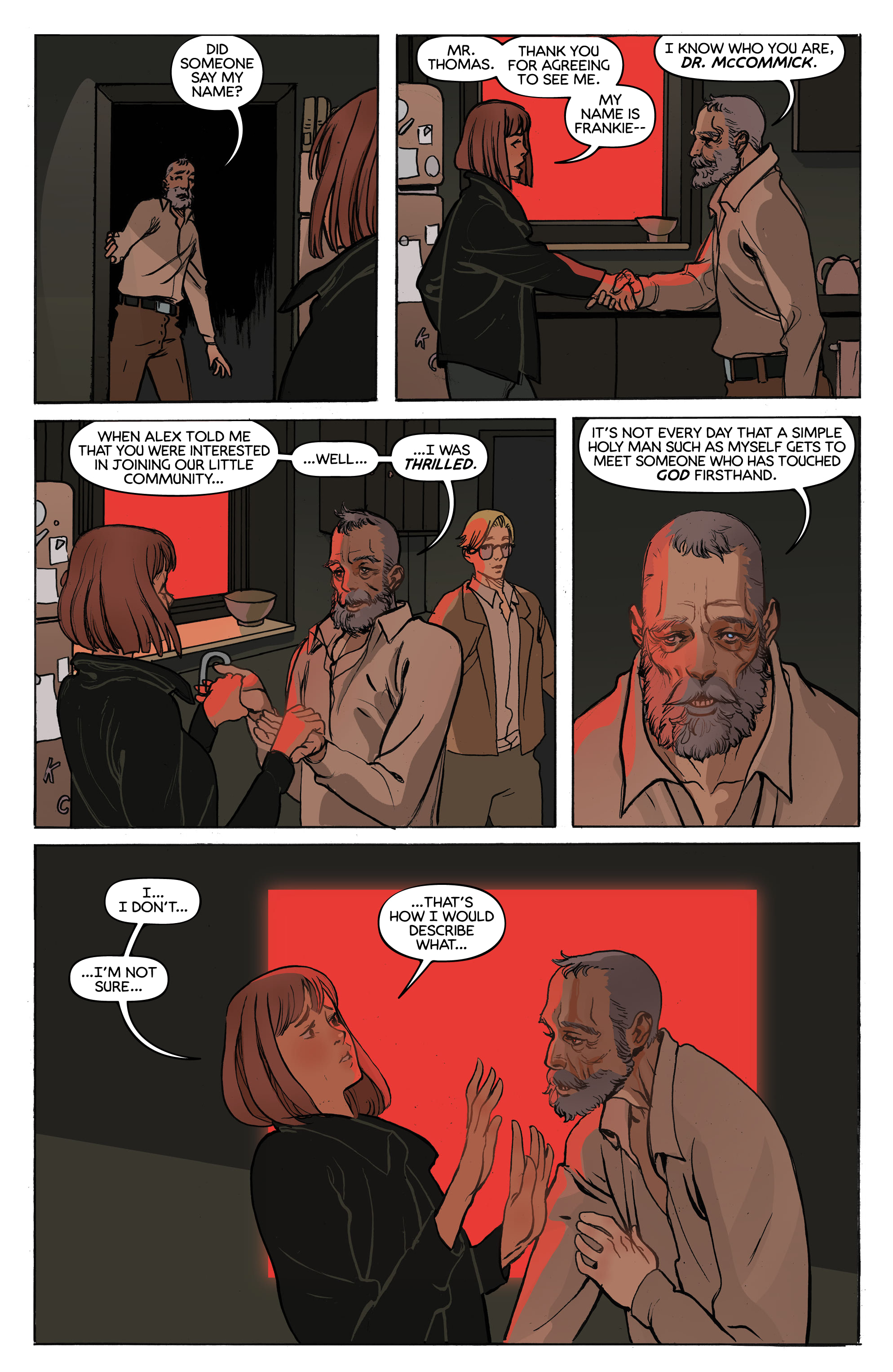 Read online Unearth comic -  Issue #6 - 16
