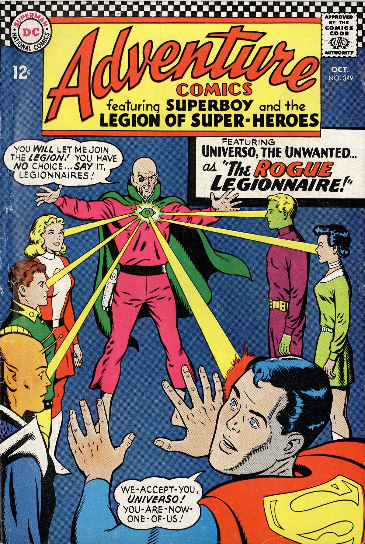 Read online Adventure Comics (1938) comic -  Issue #349 - 1