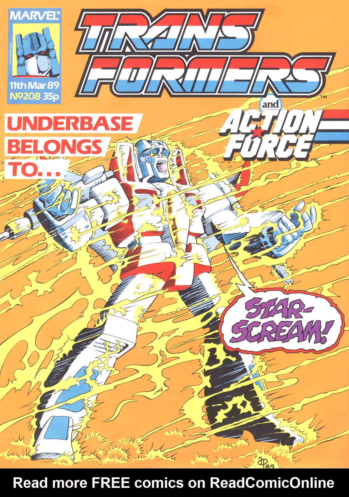 Read online The Transformers (UK) comic -  Issue #208 - 1