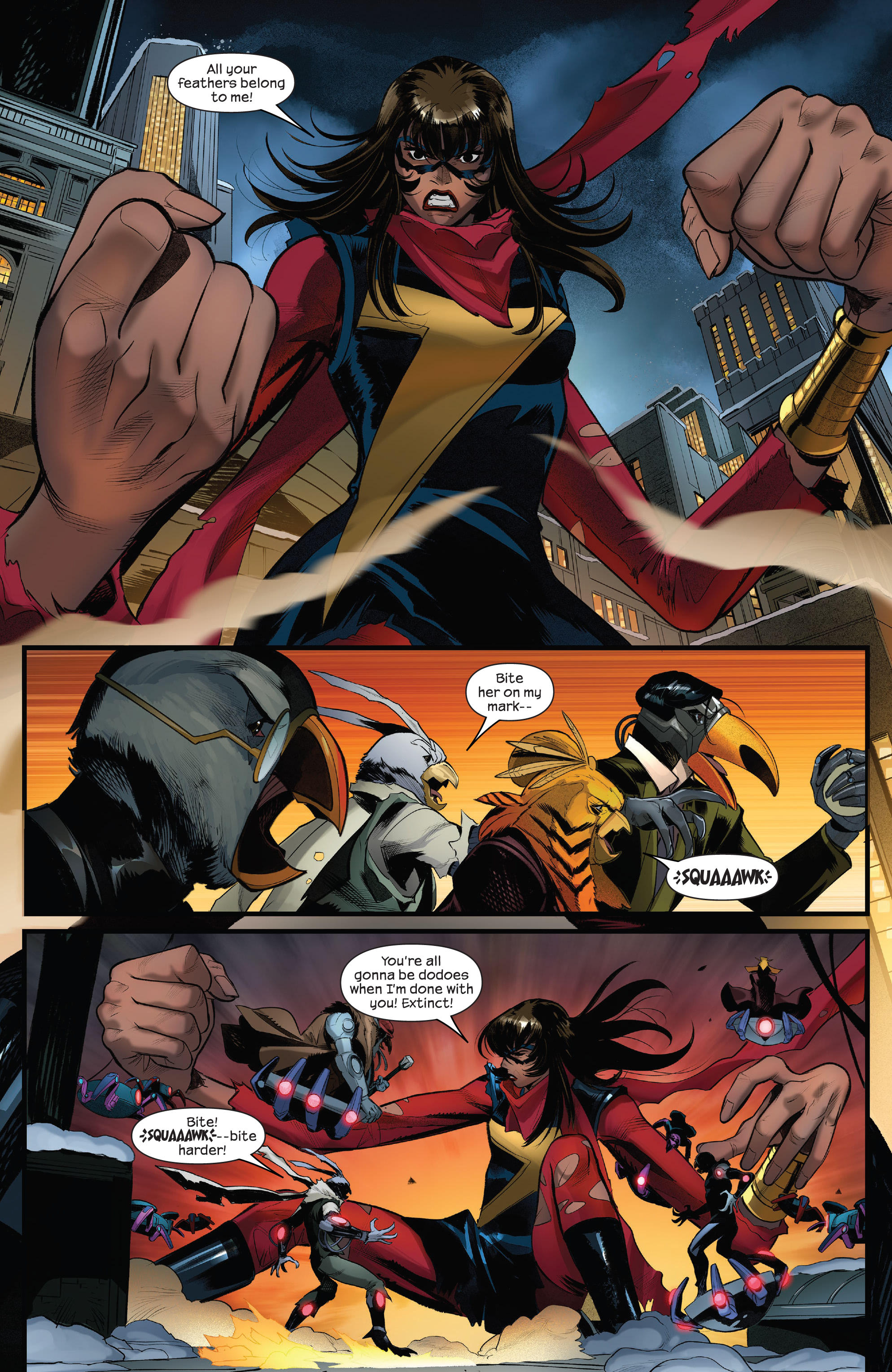 Read online Dark Web: Ms. Marvel comic -  Issue #2 - 16