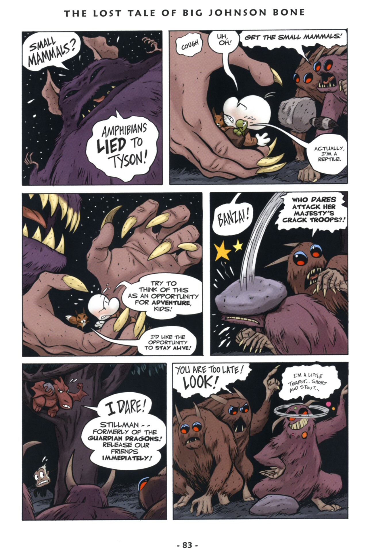 Read online Bone: Tall Tales comic -  Issue # TPB - 93