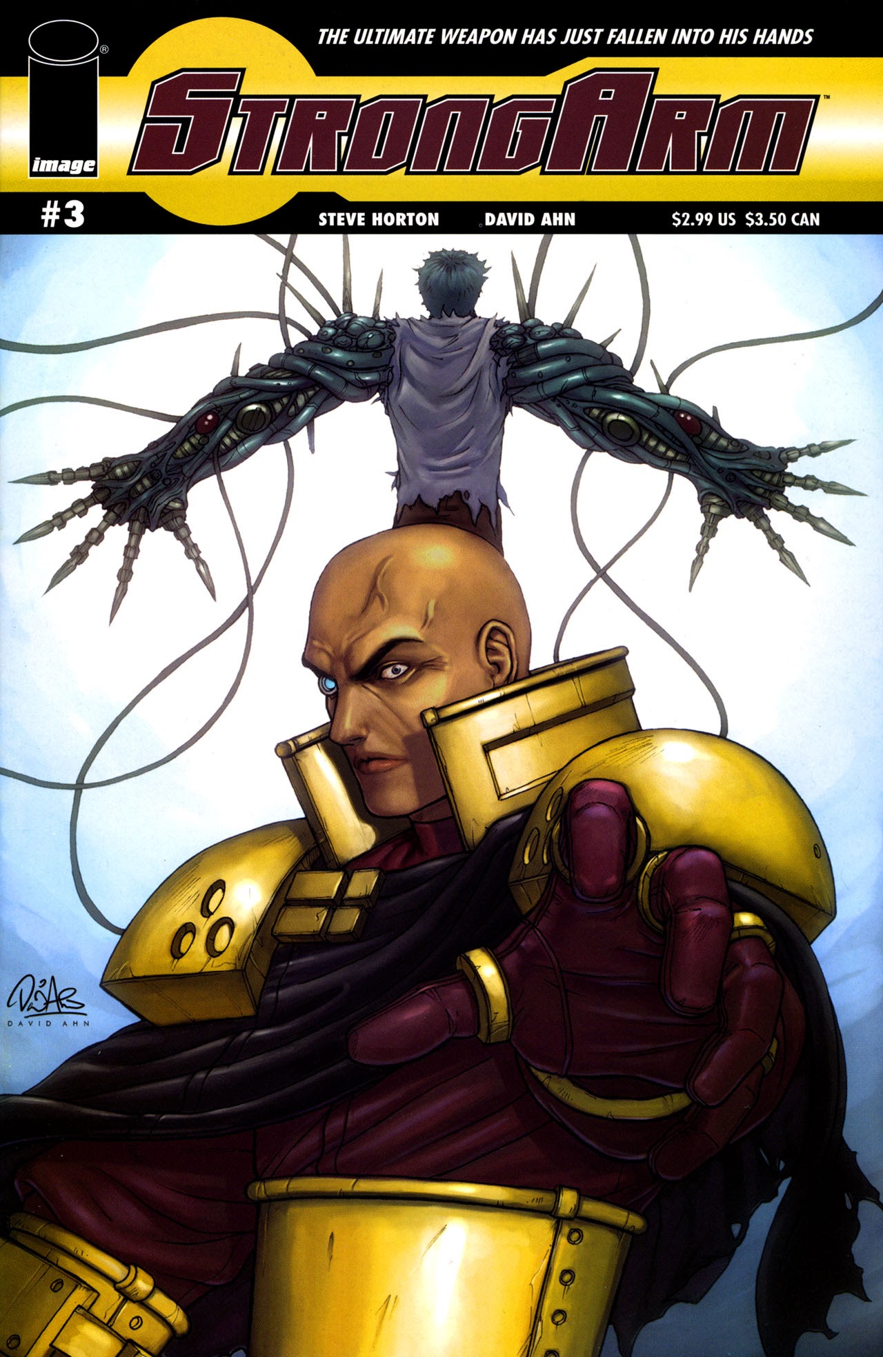 Read online StrongArm comic -  Issue #3 - 1