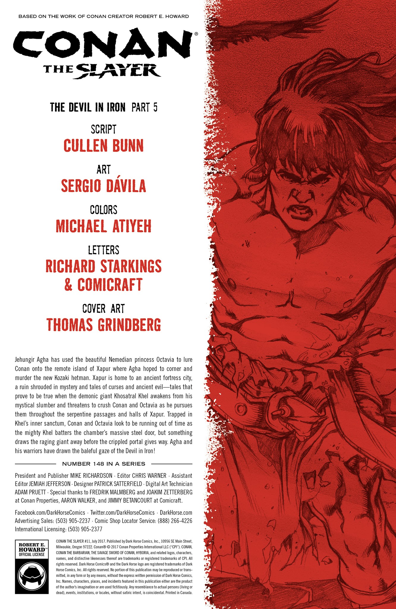 Read online Conan The Slayer comic -  Issue #11 - 2