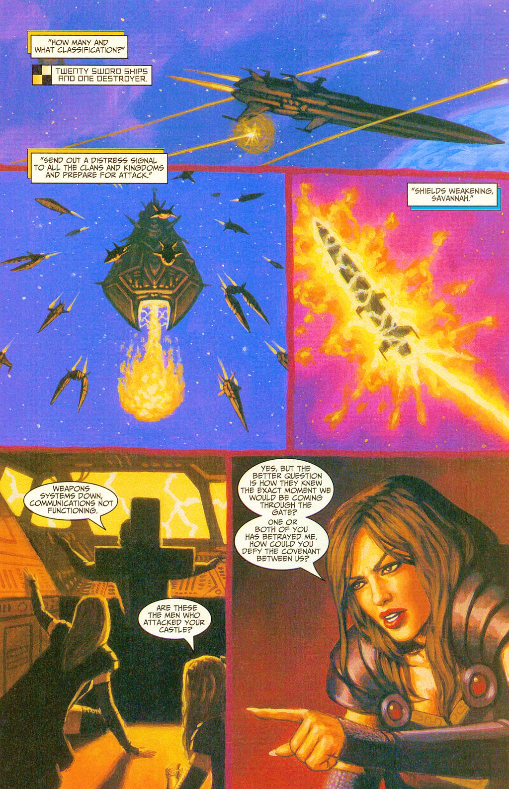 Read online Lady Pendragon comic -  Issue #7 - 13
